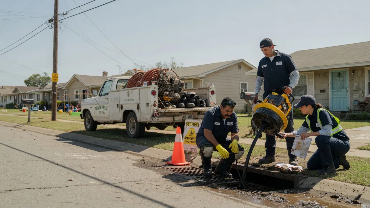 Drain Cleaning in Blossom, TX near me
